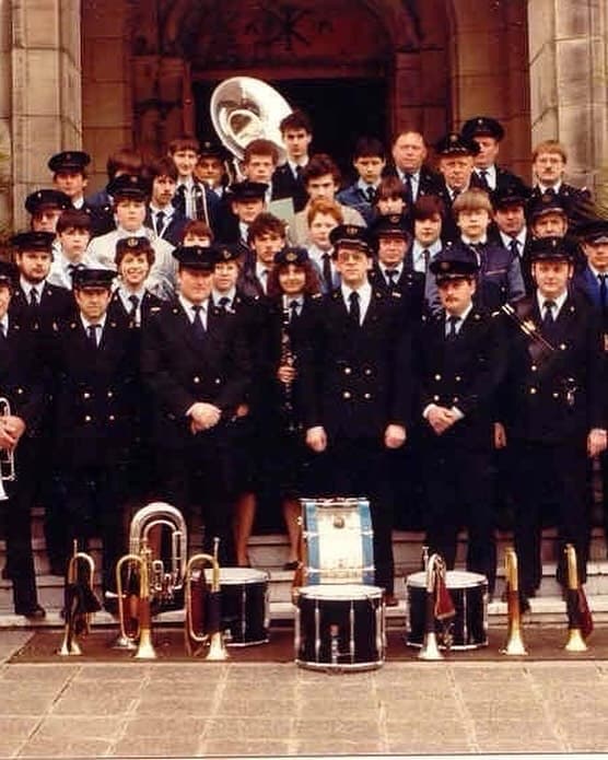 Photo historique de l'orchestre, années 70