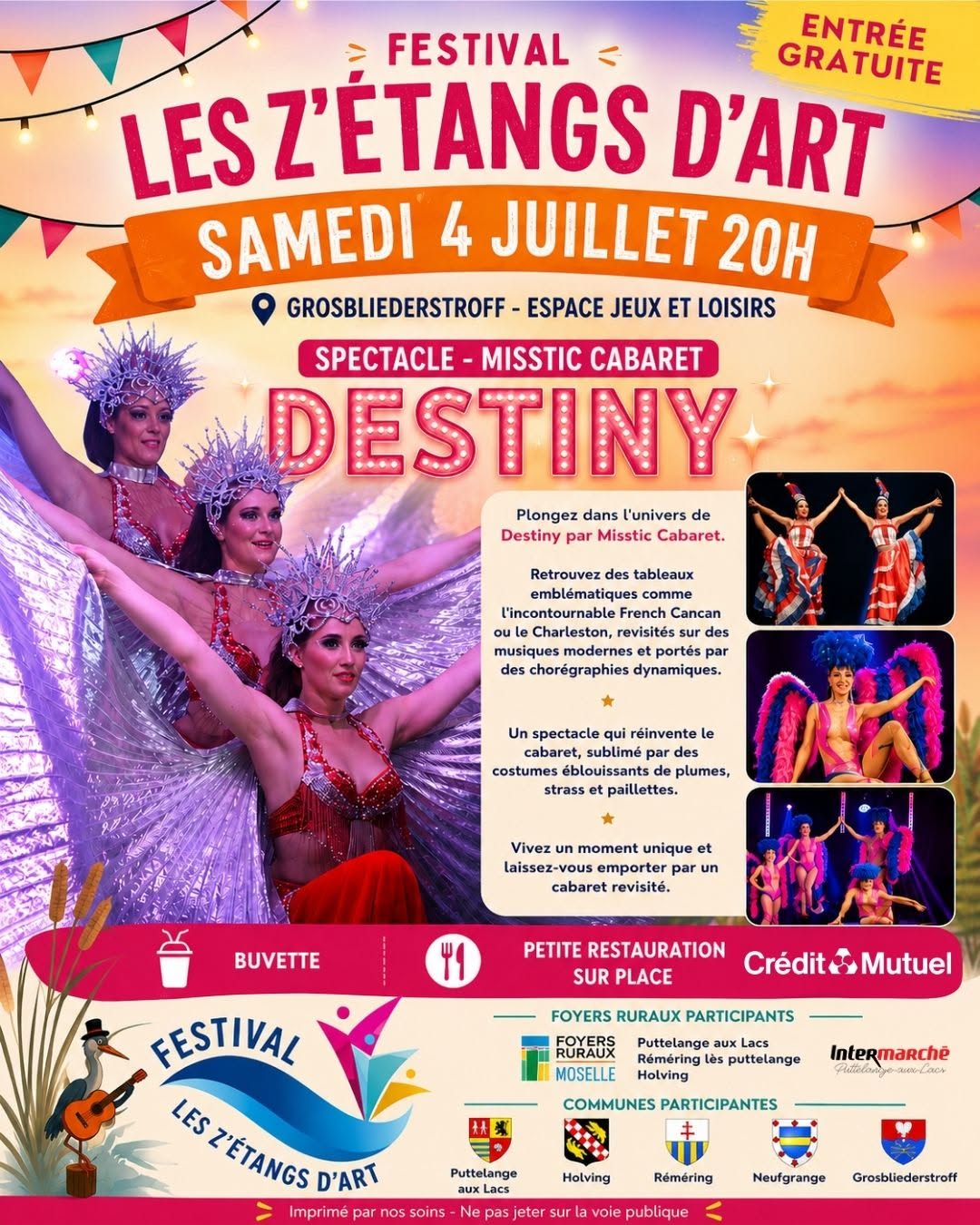 Festival les Z'Etangs d'Art – Cabaret